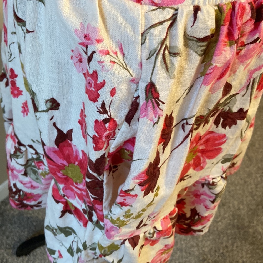 Abercrombie & Fitch Smocked Waist Tiered Mini Dress - Picture 4 of 6